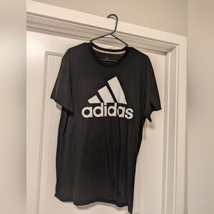 Men's XL T-shirt Adidas Black